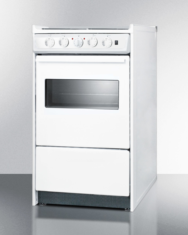 20" Wide Electric Coil Top Range WEM110RW
