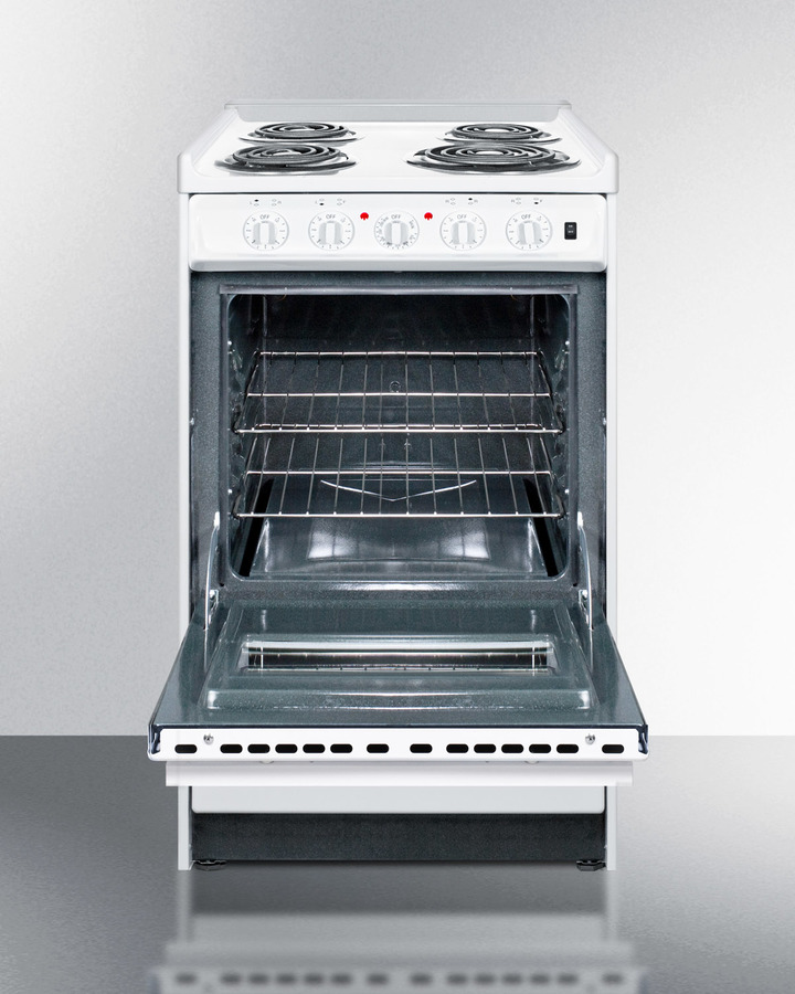 20" Wide Electric Coil Top Range WEM110RW