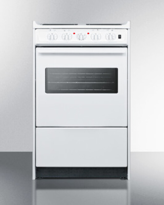 20" Wide Electric Coil Top Range WEM110RW
