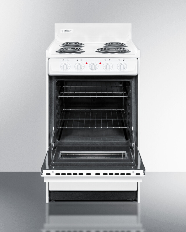 20" Wide Electric Coil Top Range view 3