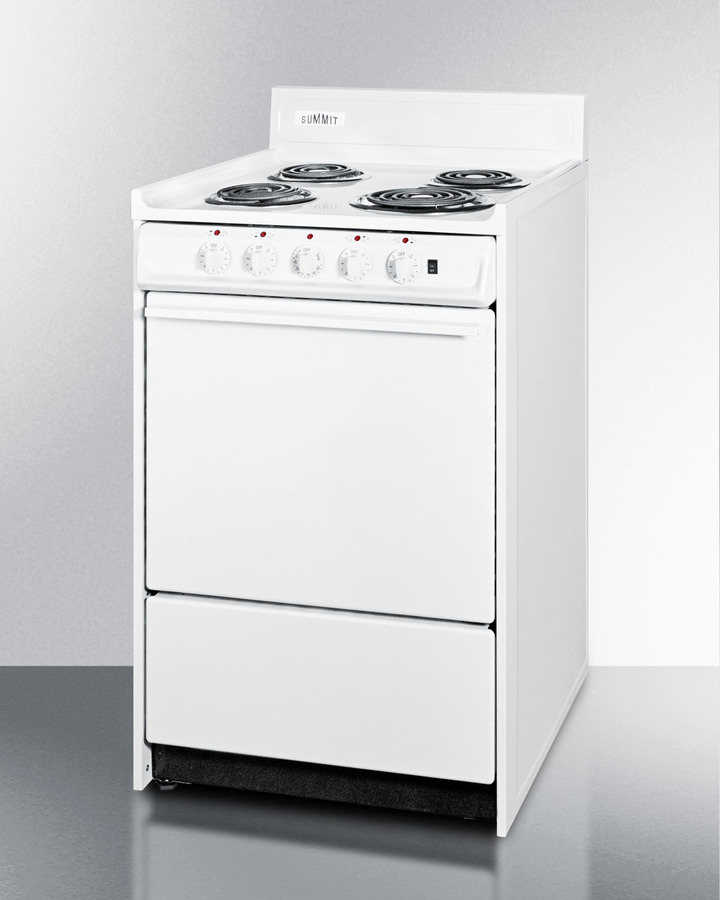 20" Wide Electric Coil Top Range WEM1171Q