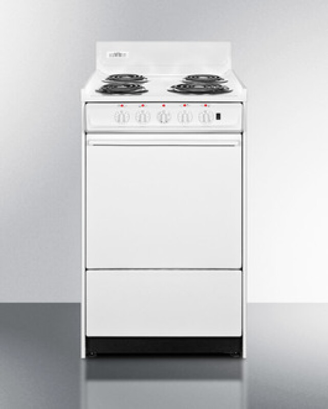 20" Wide Electric Coil Top Range WEM1171Q