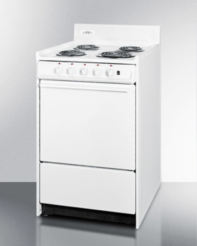 20" Wide Electric Coil Top Range WEM1171Q