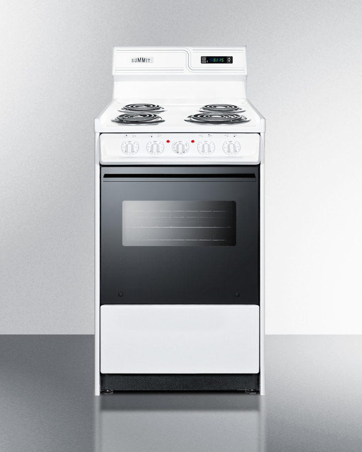 20" Wide Electric Coil Top Range WEM130DK