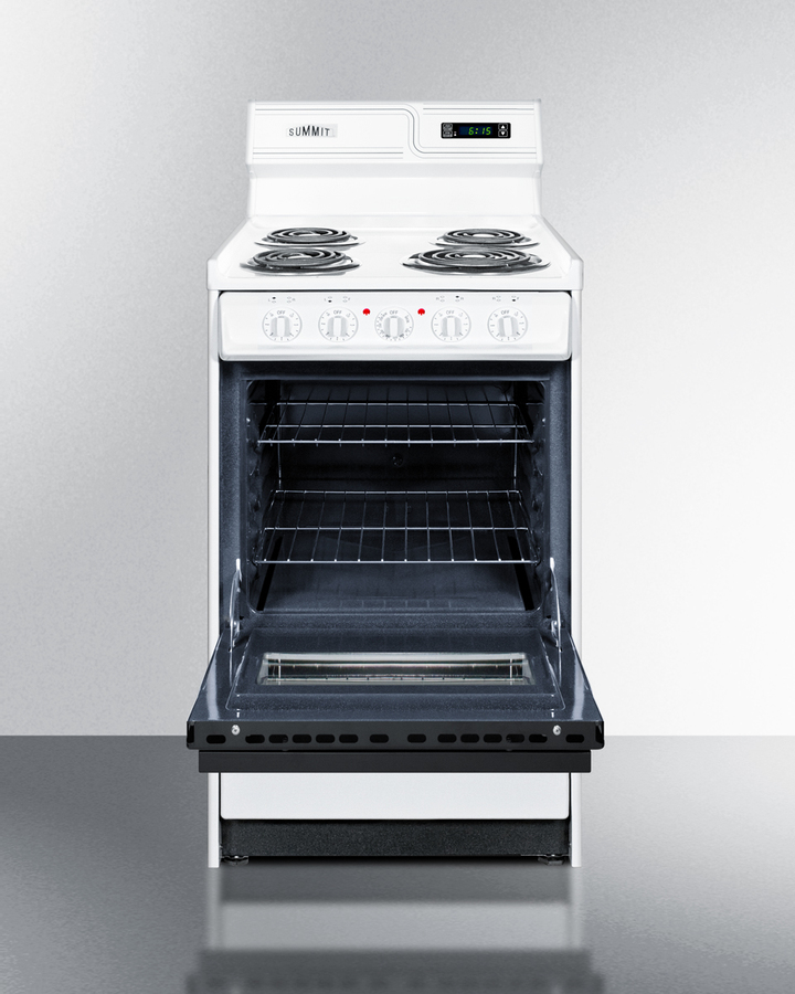 20" Wide Electric Coil Top Range WEM130DK