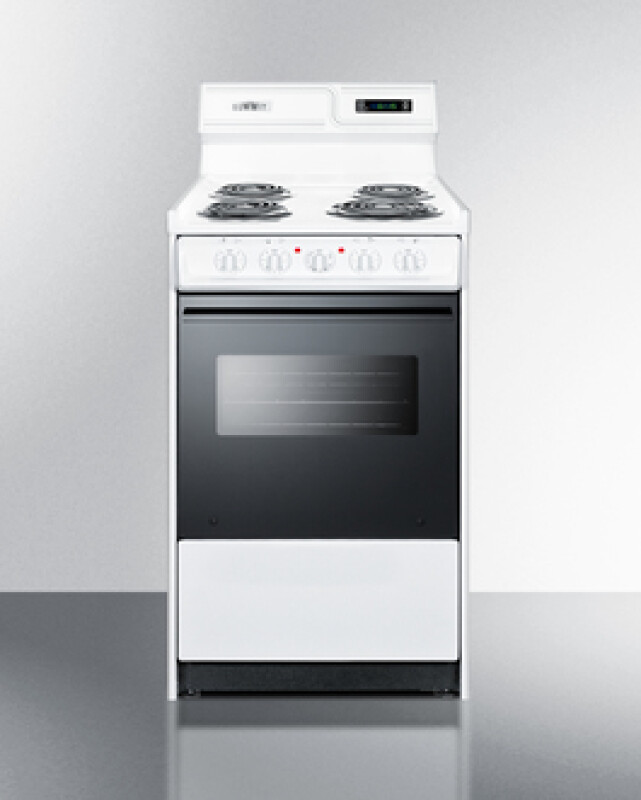 20" Wide Electric Coil Top Range WEM130DK