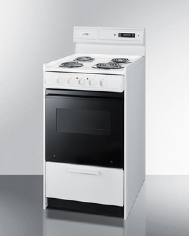 20" Wide Electric Coil Top Range WEM130DK