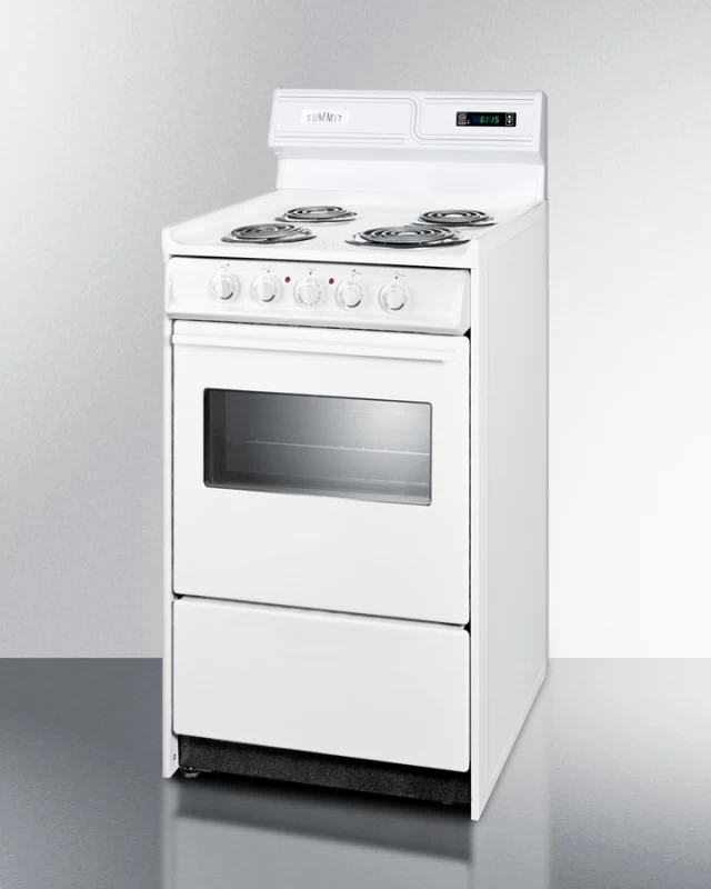 20" Wide Electric Coil Top Range WEM130KW