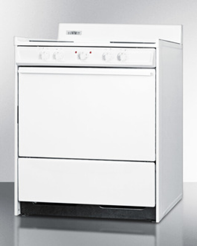 30" Wide Electric Coil Top Range WEM210