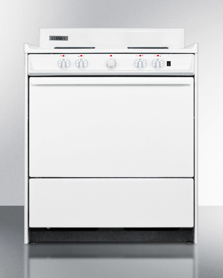 30" Wide Electric Coil Top Range WEM2171Q