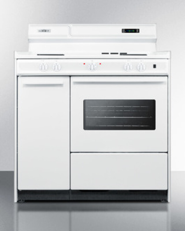 36" Wide Electric Coil Top Range view 4