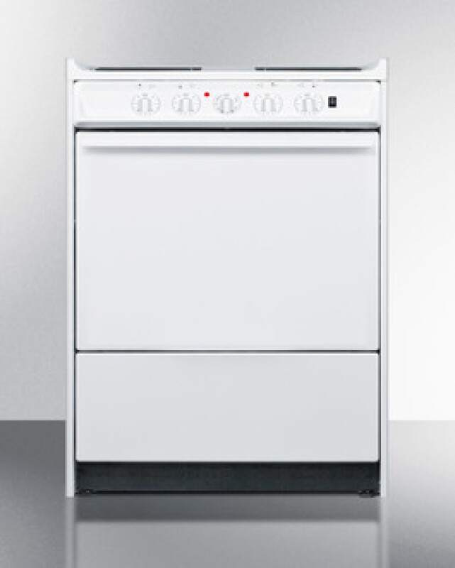 24" Wide Electric Coil Top Range WEM610R