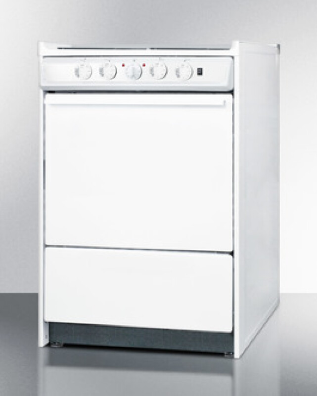 24" Wide Electric Coil Top Range WEM610R
