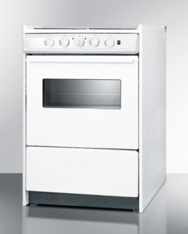24" Wide Electric Coil Top Range WEM610RW