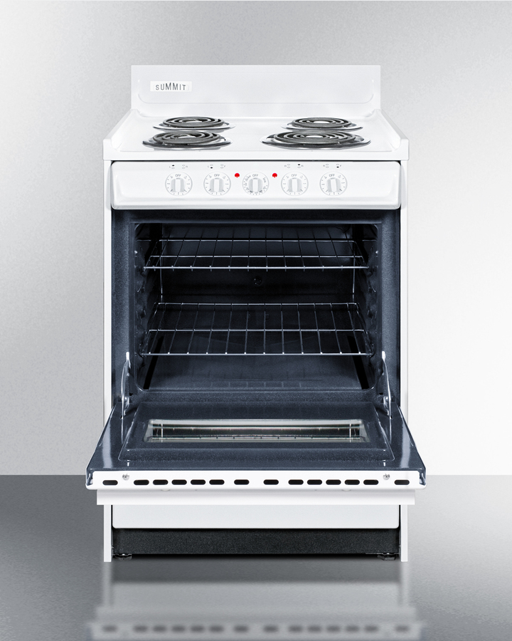 24" Wide Electric Coil Top Range view 4