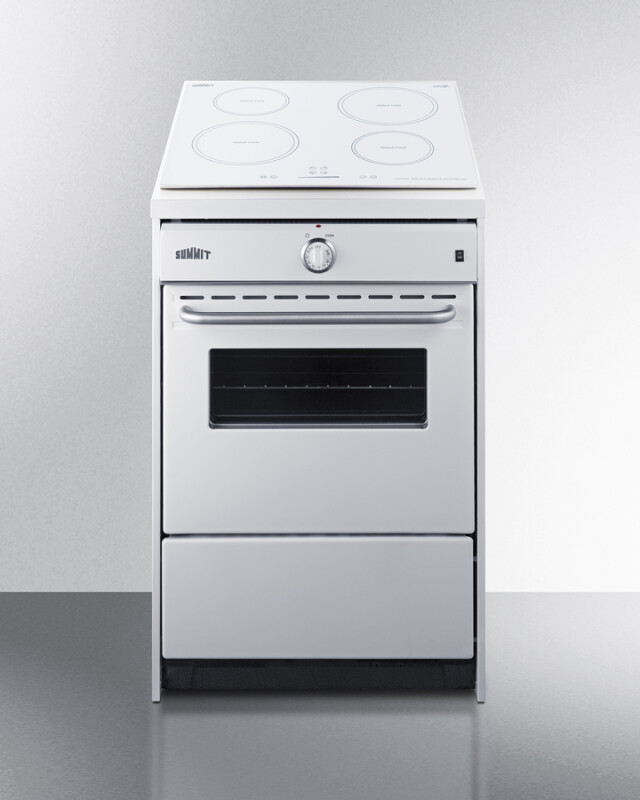 24" Wide Induction Range WEM665W
