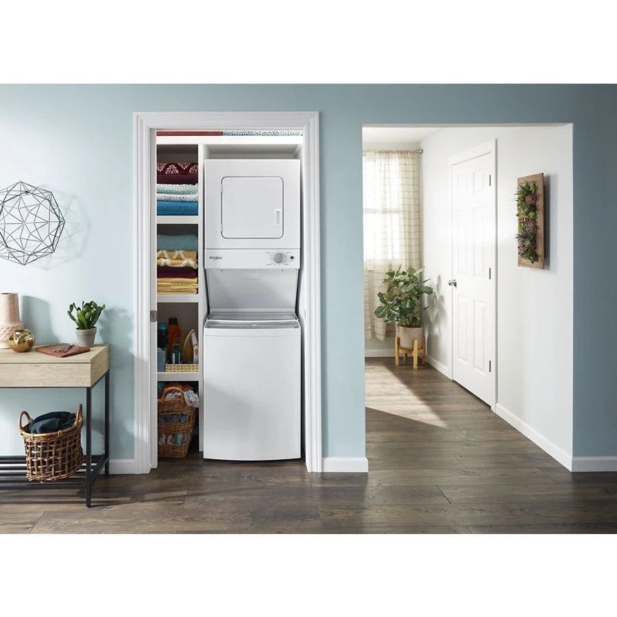 1.6 cu.ft, 120V/20A Electric Stacked Laundry Center with 6 Wash cycles and Wrinkle Shield™ view 5