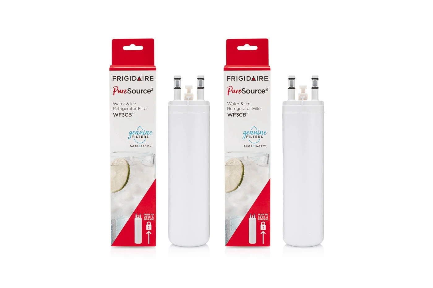 PureSource® 3 Replacement Ice and Water Filter - Set of 2 WF3CB2PAK, product image 2 of 2