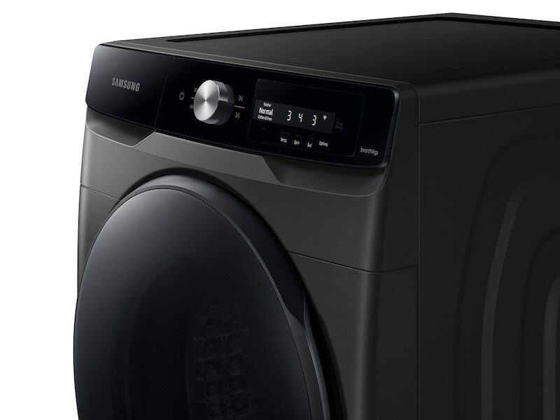 4.5 cu. ft. Large Capacity Smart Dial Front Load Washer with Super Speed Wash in Brushed Black WF45A6400AVUS, product image 7 of 10