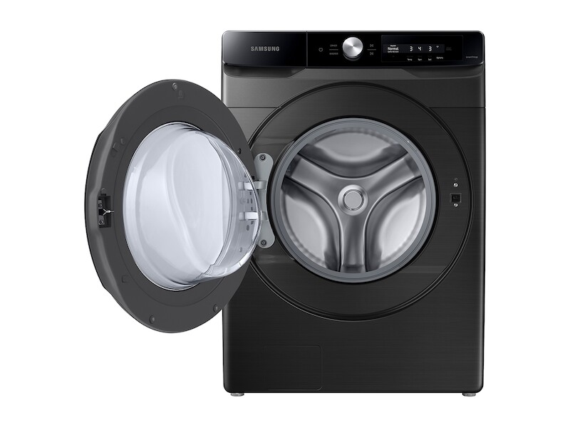 4.5 cu. ft. Large Capacity Smart Dial Front Load Washer with Super Speed Wash in Brushed Black WF45A6400AVUS, product image 8 of 10