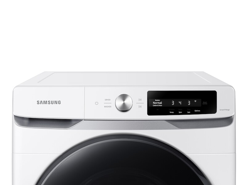 4.5 cu. ft. Large Capacity Smart Dial Front Load Washer with Super Speed Wash in White WF45A6400AWUS, product image 7 of 10