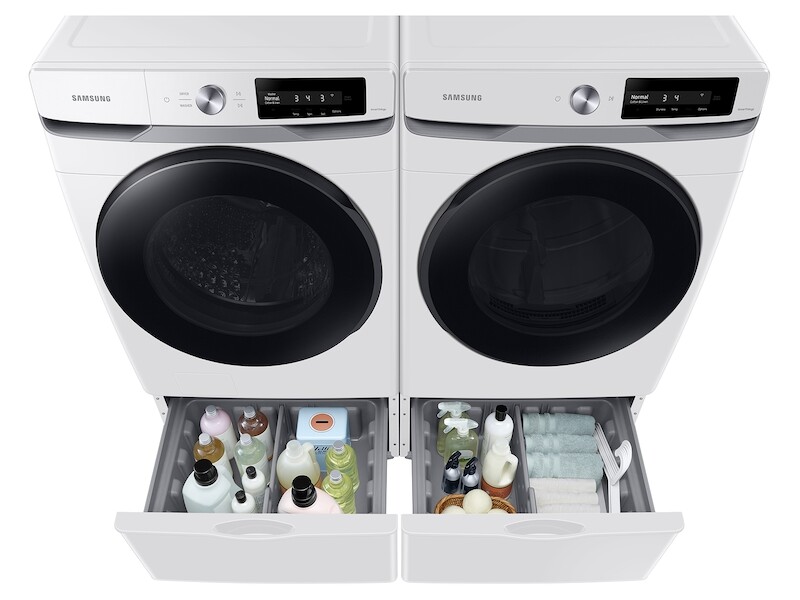 4.5 cu. ft. Large Capacity Smart Dial Front Load Washer with Super Speed Wash in White WF45A6400AWUS, product image 8 of 10