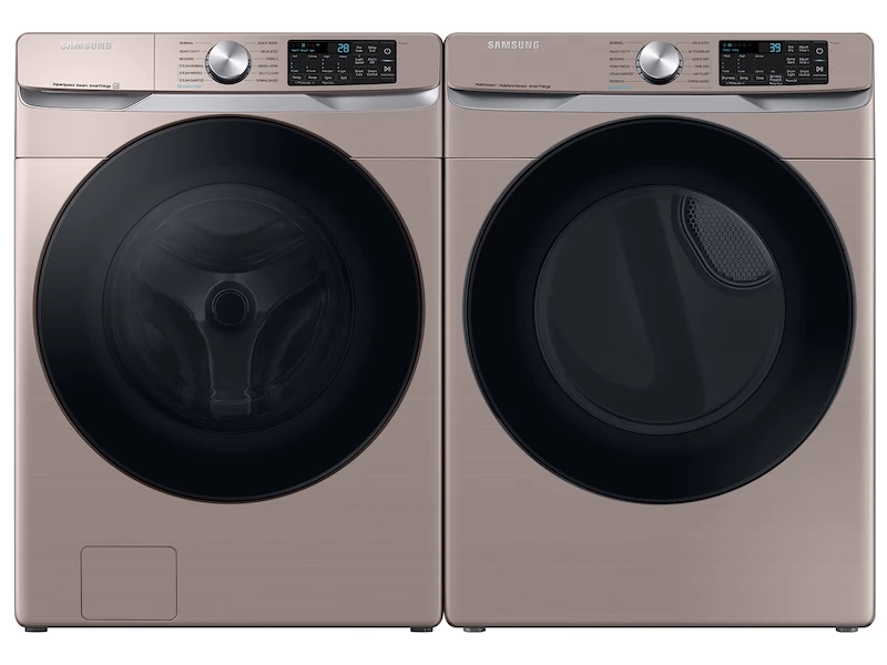 4.5 cu. ft. Large Capacity Smart Front Load Washer with Super Speed Wash - Champagne WF45B6300ACUS