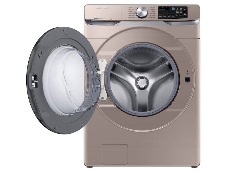 4.5 cu. ft. Large Capacity Smart Front Load Washer with Super Speed Wash - Champagne WF45B6300ACUS