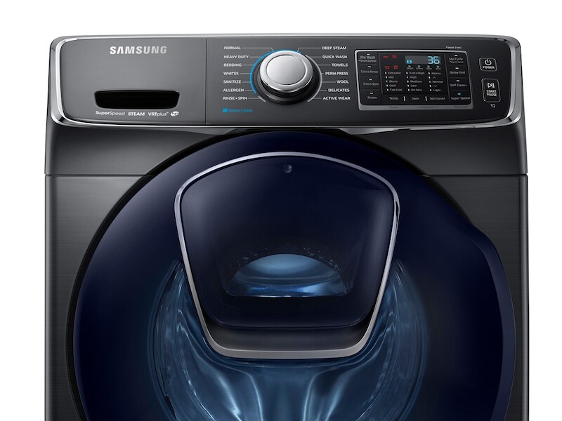 4.5 cu. ft. AddWash™ Front Load Washer in Black Stainless Steel WF45K6500AVA2, product image 3 of 13
