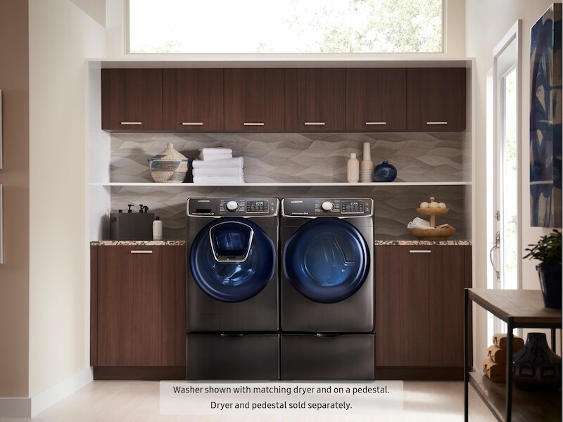 4.5 cu. ft. AddWash™ Front Load Washer in Black Stainless Steel WF45K6500AVA2, product image 11 of 13