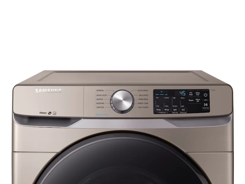 4.5 cu. ft. Front Load Washer with Steam WF45R6100ACUS, product image 4 of 11