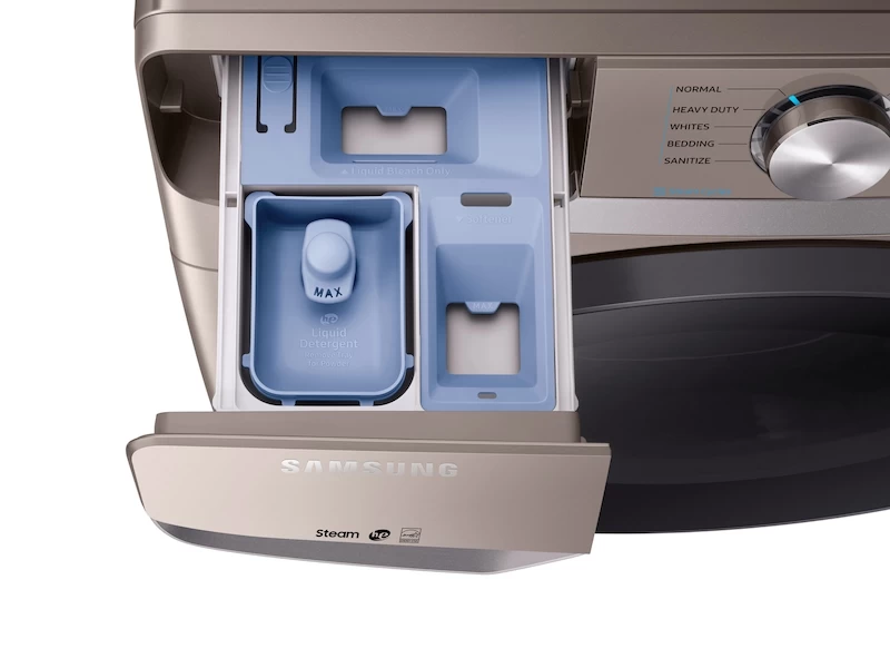 4.5 cu. ft. Front Load Washer with Steam WF45R6100ACUS, product image 6 of 11