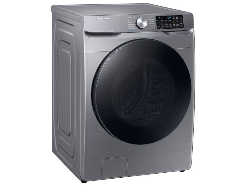 4.5 cu. ft. Front Load Washer with Steam in Platinum WF45R6100APUS, product image 8 of 13
