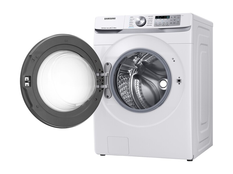4.5 cu. ft. Smart Front Load Washer with Super Speed in White WF45R6300AWUS, product image 9 of 10