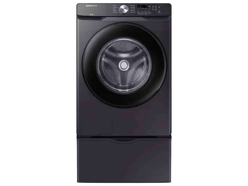 4.5 cu. ft. Front Load Washer with Vibration Reduction Technology+ in Brushed Black WF45T6000AVA5