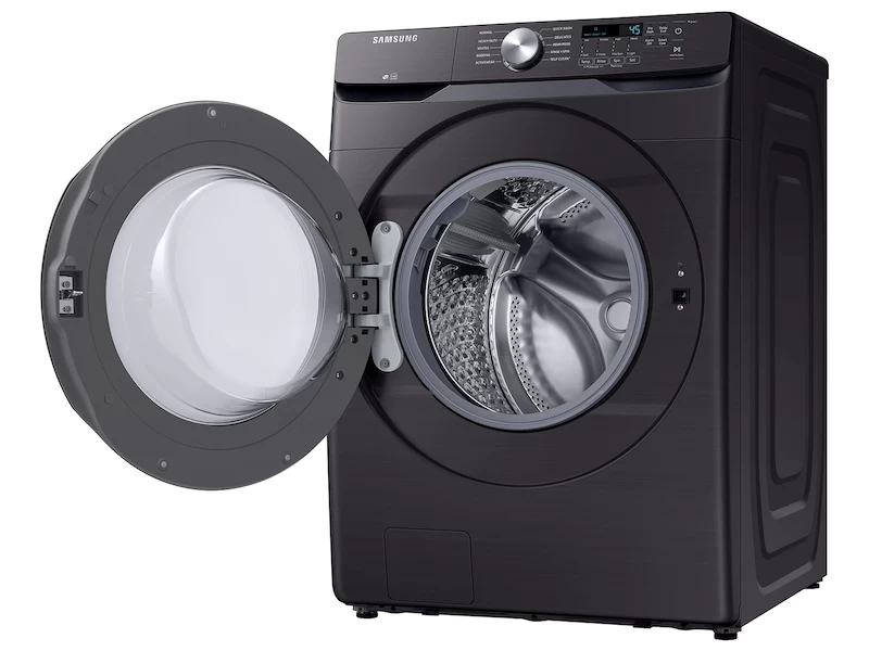 4.5 cu. ft. Front Load Washer with Vibration Reduction Technology+ in Brushed Black WF45T6000AVA5