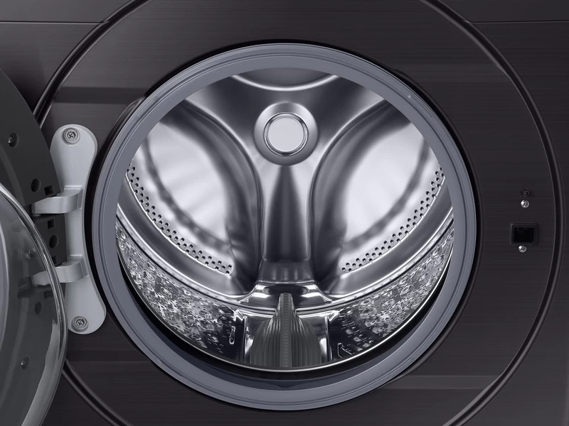 4.5 cu. ft. Front Load Washer with Vibration Reduction Technology+ in Brushed Black WF45T6000AVA5