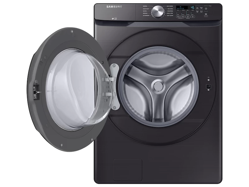 4.5 cu. ft. Front Load Washer with Vibration Reduction Technology+ in Brushed Black WF45T6000AVA5