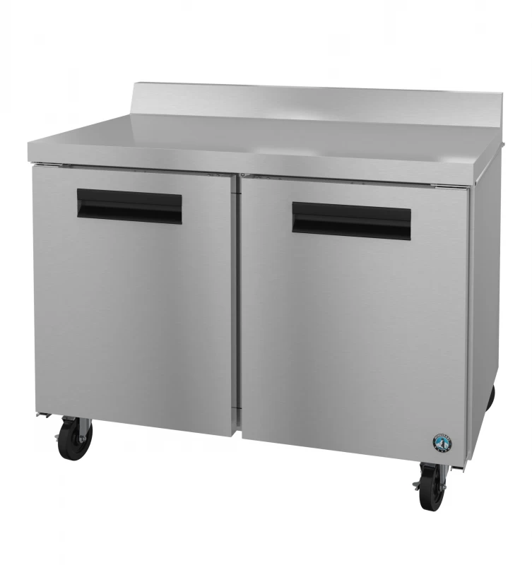 Freezer, Two Section Worktop, Stainless DoorsTitle WF48B