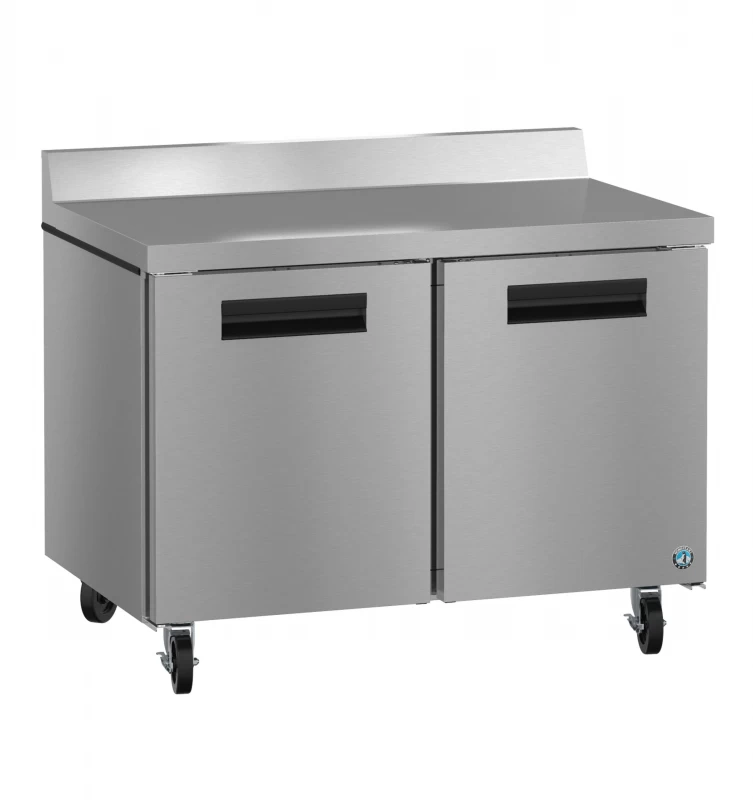 Freezer, Two Section Worktop, Stainless DoorsTitle WF48B