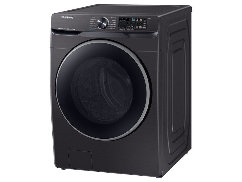 5.0 cu. ft. Extra-Large Capacity Smart Front Load Washer with Super Speed Wash in Brushed Black WF50A8500AVA5