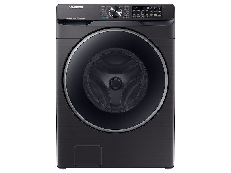 5.0 cu. ft. Extra-Large Capacity Smart Front Load Washer with Super Speed Wash in Brushed Black WF50A8500AVA5