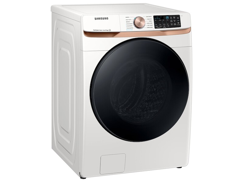 5.0 cu. ft. Extra-Large Capacity Smart Dial Front Load Washer with MultiControl in Ivory WF50A8600AEUS