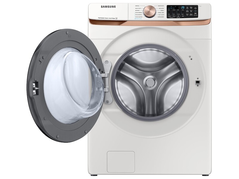 5.0 cu. ft. Extra-Large Capacity Smart Dial Front Load Washer with MultiControl in Ivory WF50A8600AEUS, product image 6 of 12