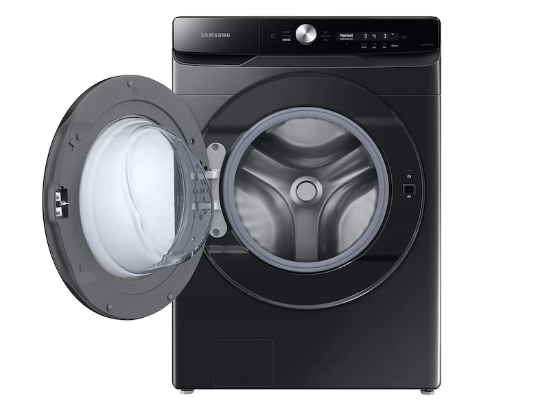 5.0 cu. ft. Extra-Large Capacity Smart Dial Front Load Washer with MultiControl™ in Brushed Black WF50A8600AVUS, product image 9 of 11
