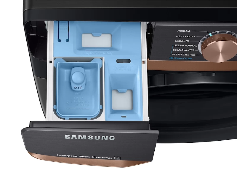 5.0 cu. ft. Extra Large Capacity Smart Front Load Washer with Super Speed Wash and Steam WF50BG8300AVUS