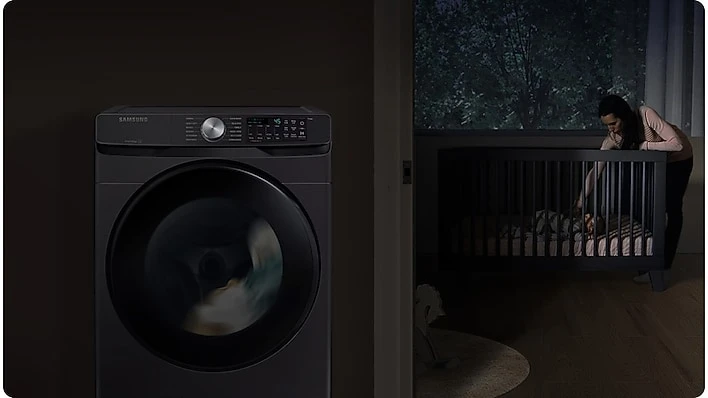 Quiet washing anytime, any place