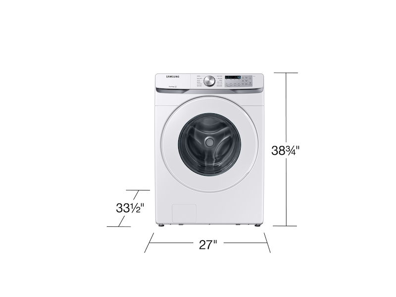 5.1 CF Smart Front Load Washer with Vibration Technology Plus WF51CG8000AWA5