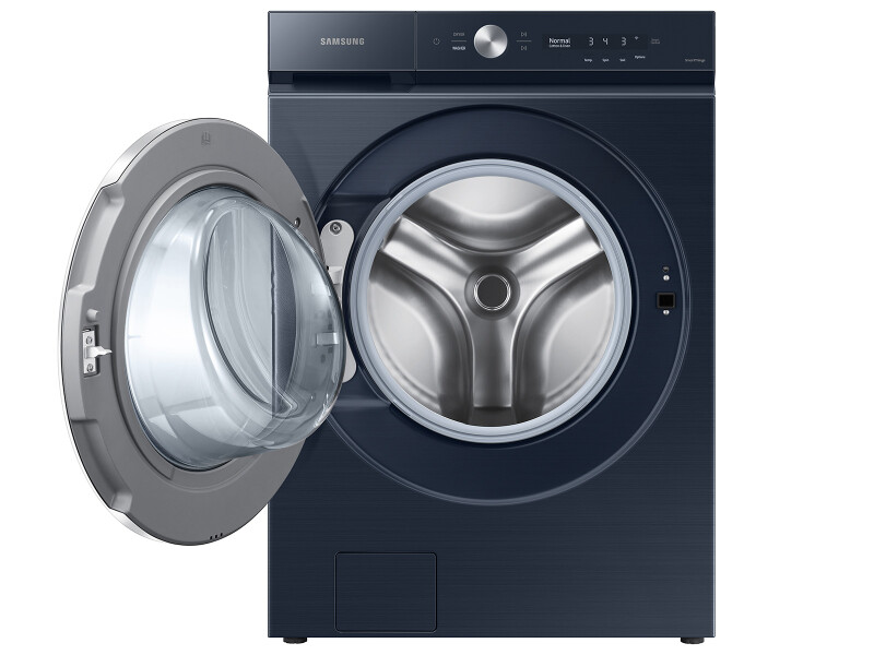 Bespoke 5.3 cu. ft. Ultra Capacity Front Load Washer with AI OptiWash™ and Auto Dispense in Brushed Navy WF53BB8900ADUS
