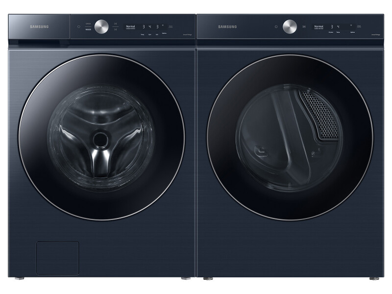 Bespoke 5.3 cu. ft. Ultra Capacity Front Load Washer with AI OptiWash™ and Auto Dispense in Brushed Navy WF53BB8900ADUS